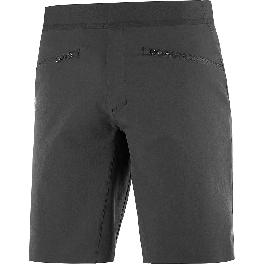 Salomon WAYFARER PULL ON M Pantalones Cortos Hombre - Negras - Colombia (63029-TILU)